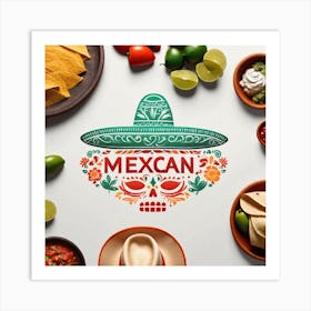 Mexican Food 4 Art Print