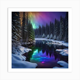 Aurora Borealis Art Print