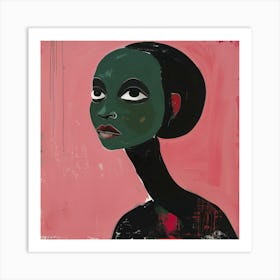 'Black Woman' 1 Art Print