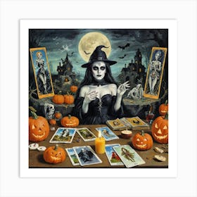 Witches Tarot Art Print