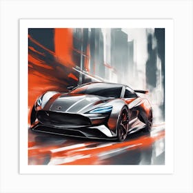 Concept Car Art Print