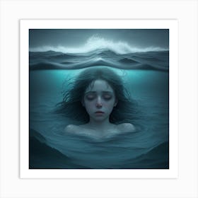 Submerged Slumber Art Print