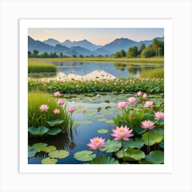 Chinese Art 603 Art Print