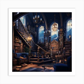 Library 10 Art Print