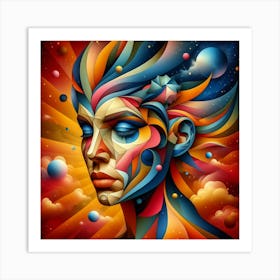 Abstract Surreal Art Print