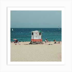 Spanish Seaside Art Print