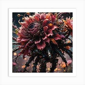 Flowers Of The Night Art Print