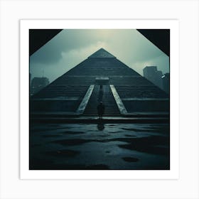 Pyramids Of Giza Art Print