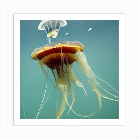 Flying Jelly 7 Art Print