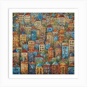 Cityscape Art Print