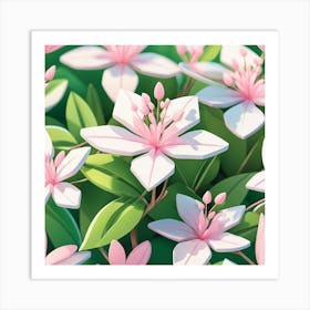 Jasmine Flowers (5) Art Print