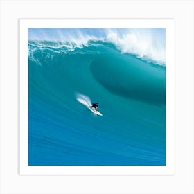 Big Wave Surfing Poster