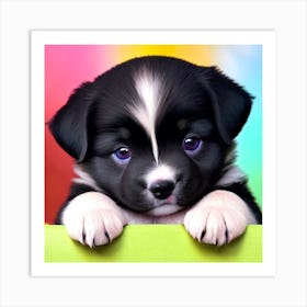 Cute Puppy 1 Art Print