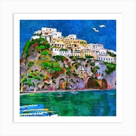 Positano Art Print