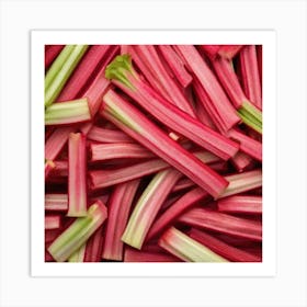 Rhubarb 5 Art Print