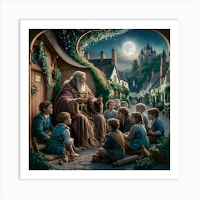 Old village story Art Print