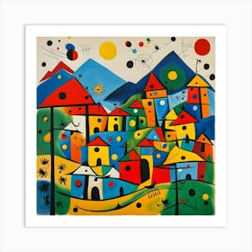 Village Art Print