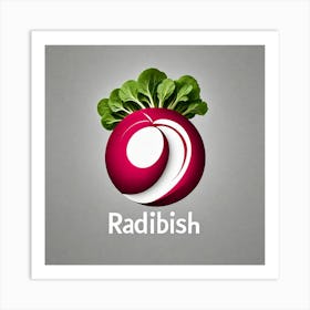 Radish Logo 3 Art Print