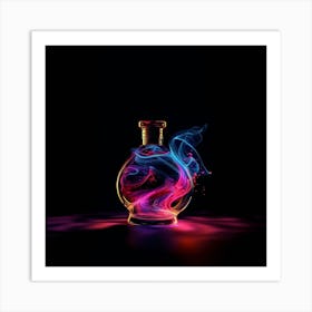 Bottle Of Incense Art Print