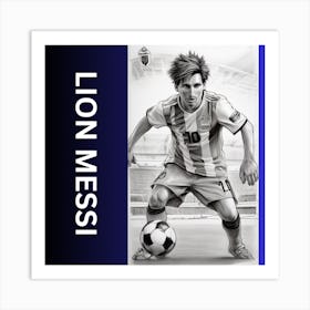 ARGANTINA MESSI MESSI MESSI Art Print