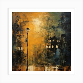 City At Night Art Print