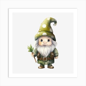 Gnome 24 Art Print