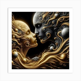 Egyptian Love Art Print