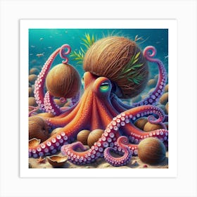 Octopus 5 Art Print