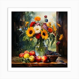 Daisy Delight Art Print