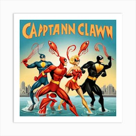 Captain Claw Art Print