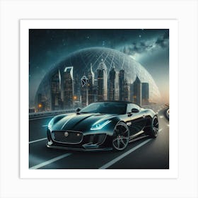 Jaguar F-Type 3 Art Print