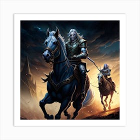 Witcher 3 2 Art Print