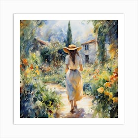 Impressionist Elegance Art Print