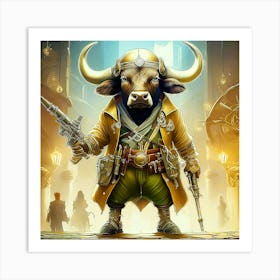 Bodyguard Buffalo No.1 Art Print