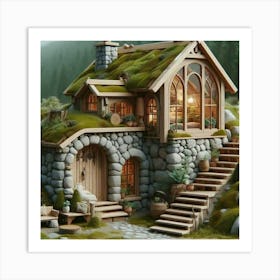 Fairy House Art Print