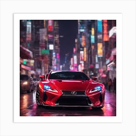 Lexus Lc Art Print