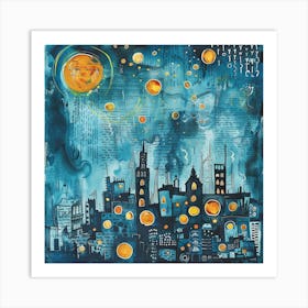 Starry Night 39 Art Print