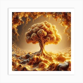 A life tree 3 Art Print