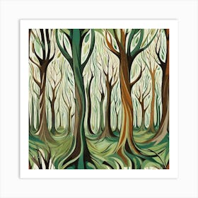 Forest Art Print