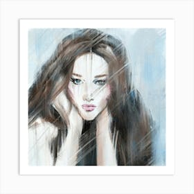 Top model Art Print