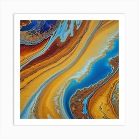 Abstract Painting 13 Art Print