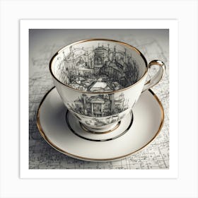 Tea Art 82 Art Print