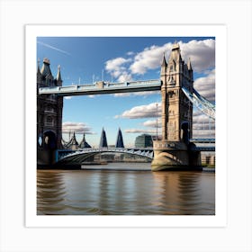 Tower Bridge In London 2 Art Print