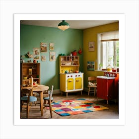 Children S Room From The 1950s (1) 2024 05 07t200538 Art Print