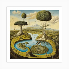 'The Garden Of Earthly Delights' Art Print