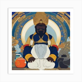 Tibetan Guru Art Print