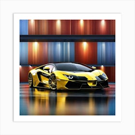 Lamborghini 236 Art Print