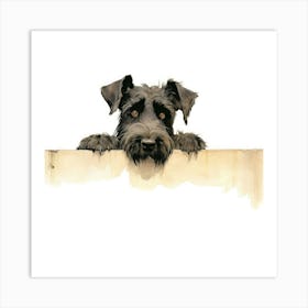 Schnauzer 16 Art Print