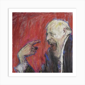 The Last Laugh - Boris Johnson Art Print