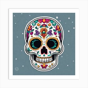 Sugar Skull 8 Art Print